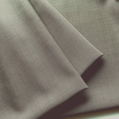 PURE WOOL SUPER 150’s PLAIN FAWN + GREY HUE LUXURY TAILORING MADE IN ITALY E103