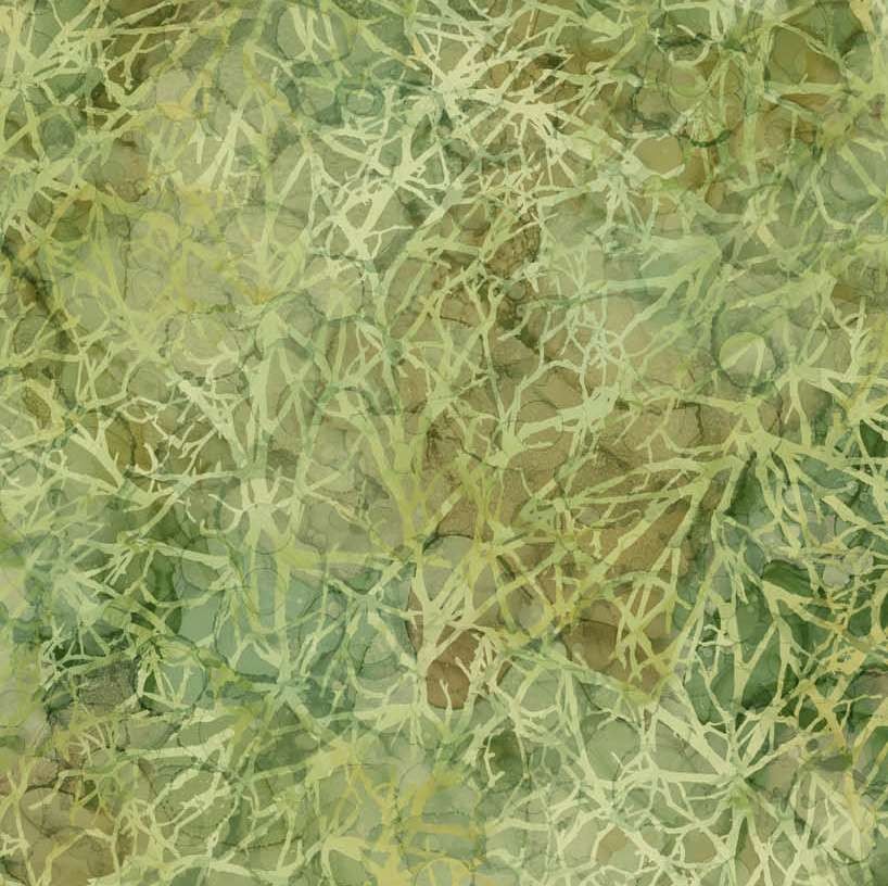 Northcott – Autumn Breeze – Branches – Light Green, Fabric BTY