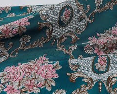 Classic Brocade Jacquard Upholstery Fabric Damask, for Sofa Chair Reupholster…