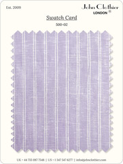 Lilac Stripes Cotton Linen Summer Clothing Dressmaking Fabric by Yard 58” Wide