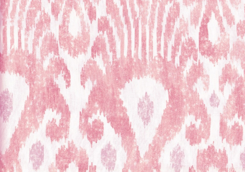 7 Yds PKaufmann Fabric Dusty Rose Gray Off White Drapery Upholstery