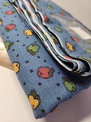 45″ X 5.6yd Pumpkin Patch Apple & Star Print Cotton Sewing Craft Quilting Fabric