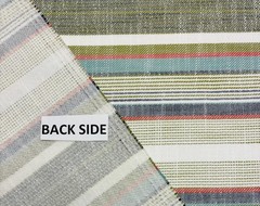 BALLARD DESIGNS FONTAINBLEAU MULTI STRIPE InsideOut® PERF FABRIC 2.1 YARDS 56″W