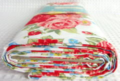 Pioneer Woman Sweet Rose Floral Fabric Cut 3 Yards 100% Cotton 44″ Wx108″ L NEW