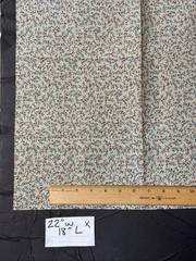 Cotton fabric lot calico cotton pieces Petite Fleurs, Hoffman Intl, Jaftex plus