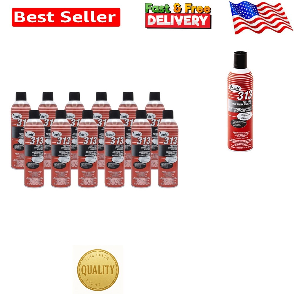 Fast TACK Upholstery Adhesive Case of 12 – 20 oz. Cans