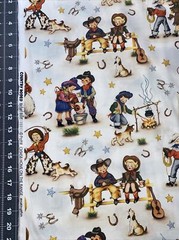 Country Rodeo Home On The Range Michael Miller Cotton Fabric 1/2 Yard 18 By 44”