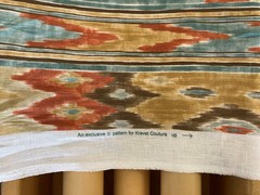 Designer Geometric Print, 100% linen, 7.5oz., 255gsm, BTY, Swatch Available