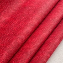Red Color Basket Weave Pattern Fabric – Sold by the Yard