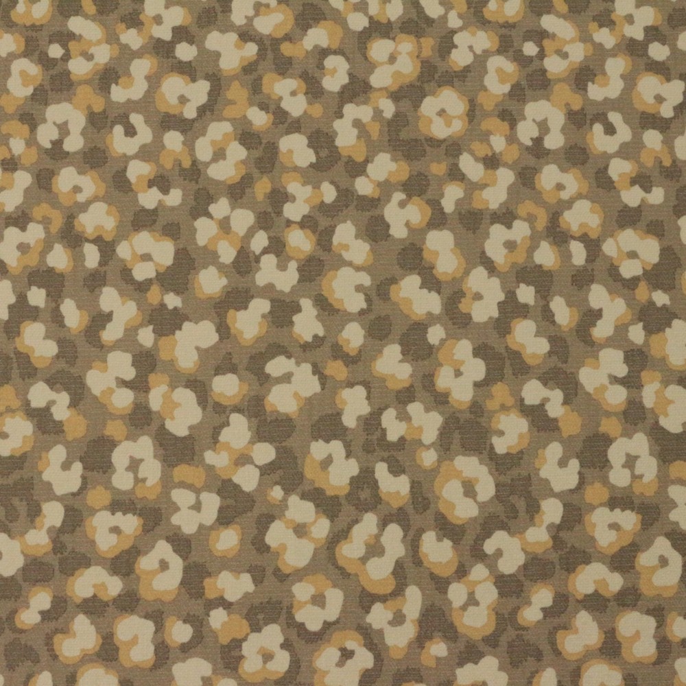 P KAUFMANN JAGUAR NATURAL LEOPARD ANIMAL PRINTED MULTIUSE FABRIC BY YARD 54″W
