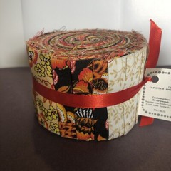 Strips Roll 100% cotton fabric quilt strips, 8 Designs, 3 Of Each