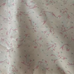 Pink Bows Polka Dots 2.5 yd x 46 Fabric