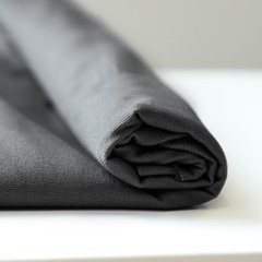 Simple&Opulence 10oz 59″ 100% Cotton Canvas Fabric By Yard Nature Duck Grey DIY