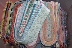 Lot#b of 20-2.5″ MIXED colors, strips, jelly roll, quilt, cotton fabric-grab bag