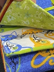 Creative Cuts Stax Cotton Fabric Multicolor 5 Pieces Floral 18 x 21 inch Cats
