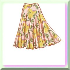 Colorful Circles Sewing Pattern Kit for Misses