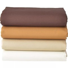 145cm Wide Pure Cotton Poplin Solid Plain Weave Fabric Dress Shirt Lining