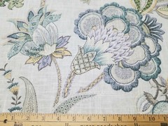 Garden Flora in Foam BTY 54″ Wide P Kaufmann 100% Cotton Slub Duck Jacobean
