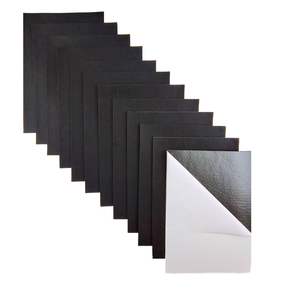 Jtnohx Self Adhesive Felt Sheets, 11 Pieces Stiff Sticky Felt, 8″x12″ Fabric Squ