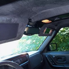 Suede Headliner Fabric Reupholstery Renovate/Replace Saggy/Tore/Aging/Smell Roof