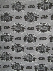 Star Wars ” The Last Jedi” DARK SIDE Flannel Cotton Fabric 33″ X 42″W NEW