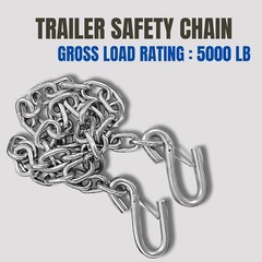 Trailer Safety Chain Hot replacement part for Boat Trailer 1/4×42 Inch