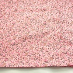 Fabric Incomplete Duvet Cover Project Sewing Crafting Pink Rope Cowgirl