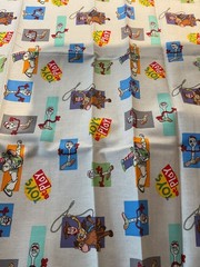 Fat Quarters Seven Assorted Patterns Fabric Cotton
