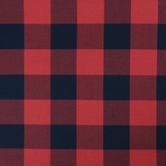 Buffalo Check Tartan Fabric Poly Viscose Wool Free – Multiple Sizes Available