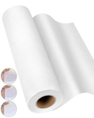 PLANTIONAL Woven Cotton Iron-On Fusible Interfacing: Medium Weight, white
