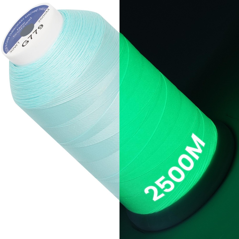 New brothread Single Huge Spool Luminary Glow 2500M, 2500M G779