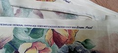 Floral Print House N’ Home Fabrics & Draperies Upholstery 4 +33″ Yds By 57″W New