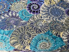 Kaffe Fassett, 6 Fat Quarters in a Mix of Blues. Some OOP/HTF. New,All Beautiful