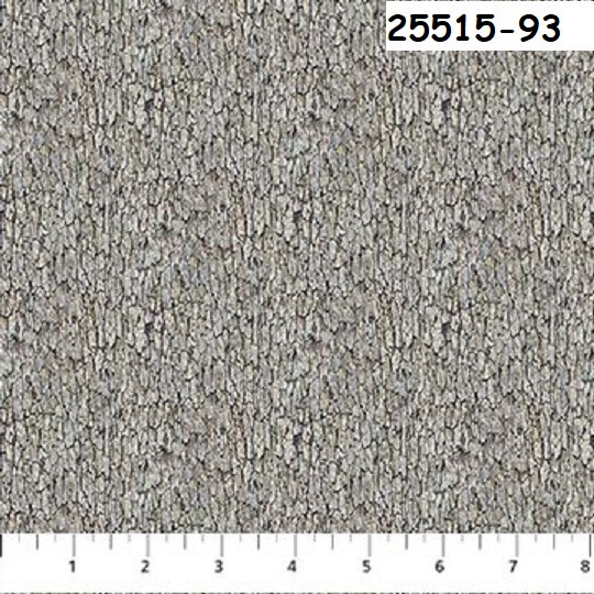 Little Rascals Raccoon cotton quilt fabric Northcott Stonehenge Bark 25515-93