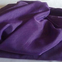 Purple sheer Voile 116″ wide for wedding party decoration backdrop, free swatch