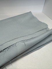 Powder Blue Solid Cotton Blend Stretch Light Denim Fabric 1 Yd + Apparel 55” W