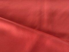 NEW: Over 2-2/3 yards of “DARK CORAL” Satin fabric- 60″ wide