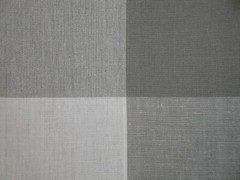 Dunroven House 3 Inch Farmhouse Check Grey White Woven Cotton Homespun Fabric