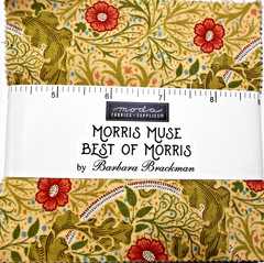 MODA FABRICS “MORRIS MUSE BEST OF MORRIS” BY BARBARA BRACKMAN BTCP