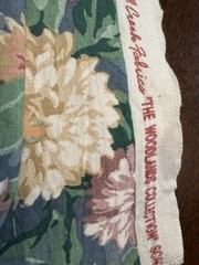 Mill Creek Fabrics Pink Blue Gray Peonies RoseFloral 2 +Yds 54”W COTTAGE COTTON