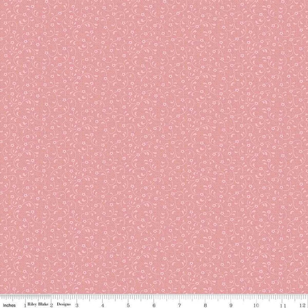 Floret Shell Riley Blake Designs Cotton Fabric by the Yard C675-SHELL