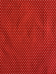 Valentine, Fat Eighth, Red with White Hearts 9” x 22” (cotton)