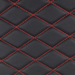 63″ Wide Quilted Vinyl Faux Leather Foam Backed Car Headliner Upholstery By Yard