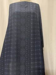 Liberty Of London Silk Crepe De Chine Geometric Medallion Fabric 5 Yds 54″ Wide