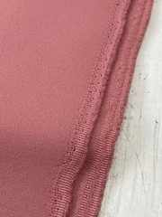 Pink Mauve Polyester Fabric 2 Yards 58″ Wide Lot Vintage Small Texture Heavy