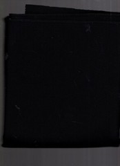 1 yard doubleknit no stretch 100% polyester 60″ wide fabric black