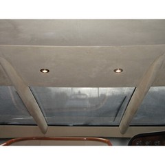 48in x 60in Beige Suede Headliner Fabrics 1/8″ Foam Backed Upholstery Replace