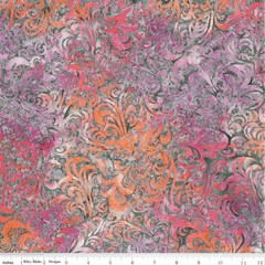 TWIRLS & SWIRLS Batiks from Riley Blake Designs – (42) 5″ batik squares