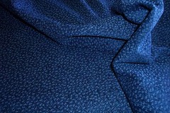 NEW, Pop Century Navy/Lt. Blue Pattern Upholstery Cloth Fabric Material, 54″ W