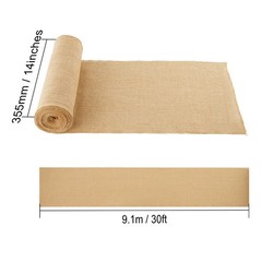 Burlap Fabric Roll Burlap Tree Wrap 14 in x 30 ft for Crafts & Plants